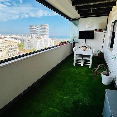 Atico Con Piscina Y Vistas Al Mar Habitat Litoral Appartement Málaga Buitenkant foto